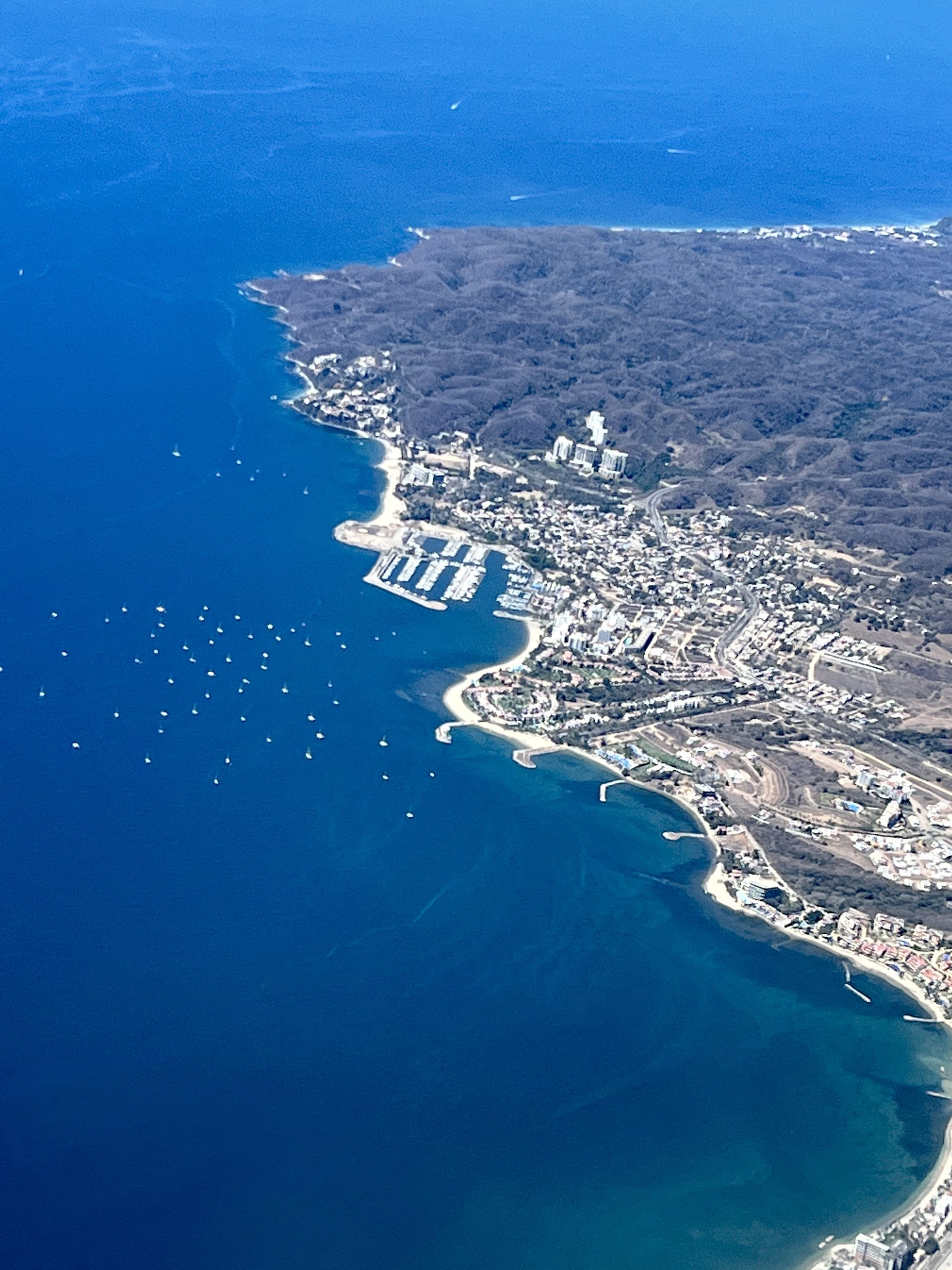 La Cruz from the Air