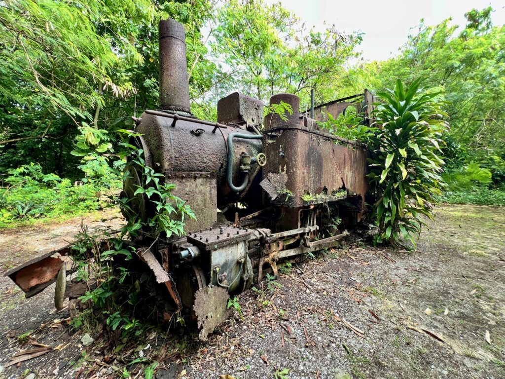 Rusty locomotive